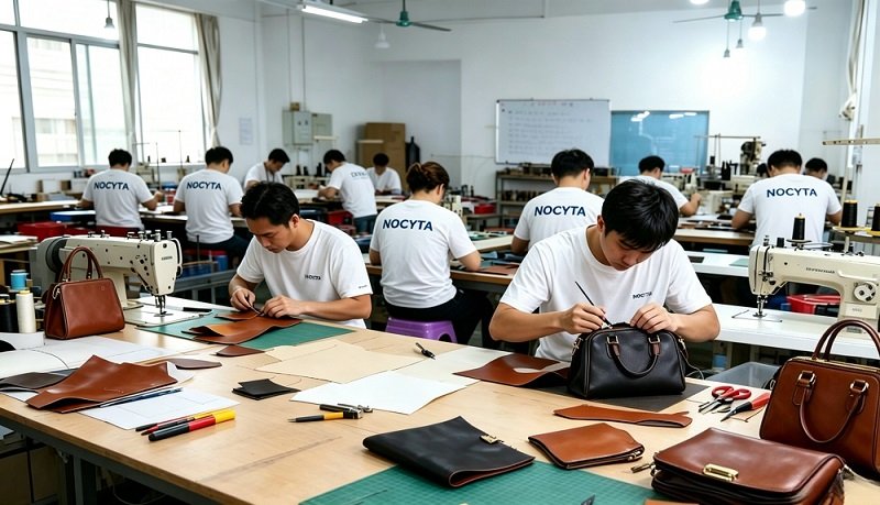 Nocyta Tijaci small MOQ leather handbag factory
